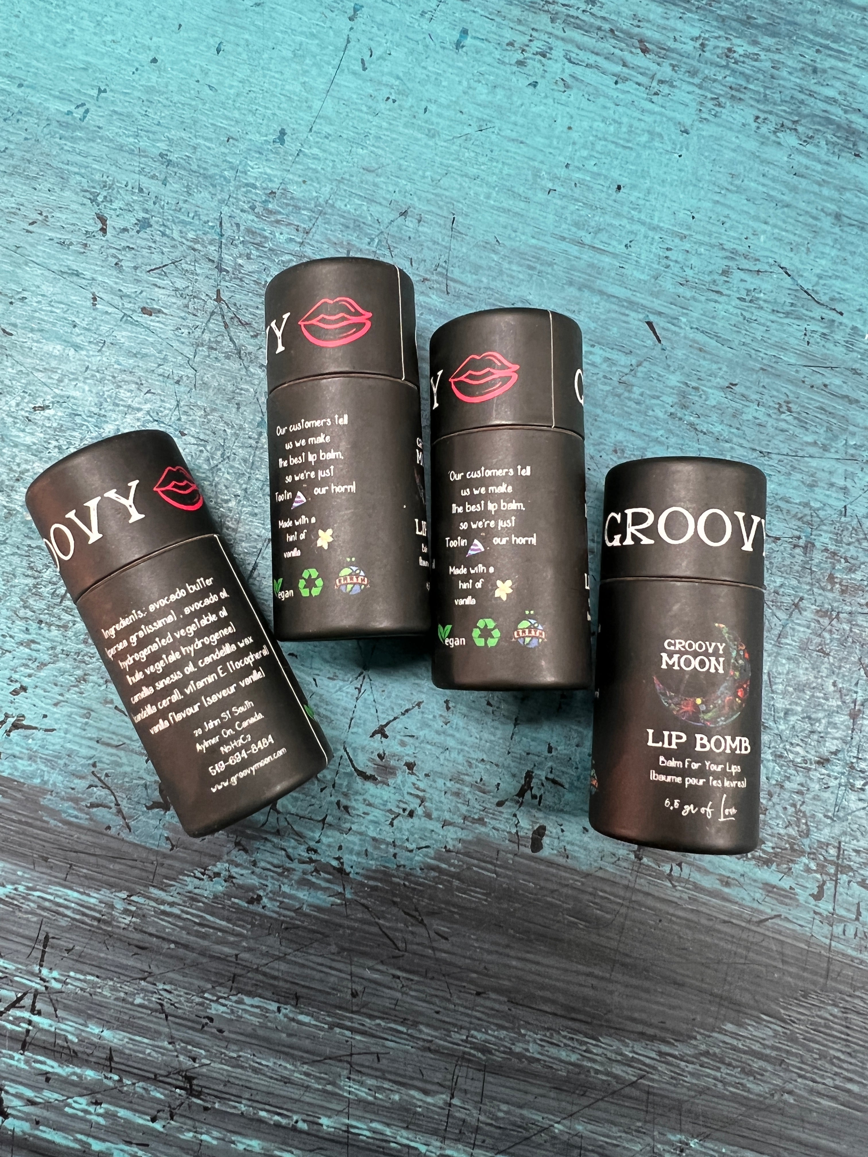 Get Groovy Lips Lip Balm GroovyMoon